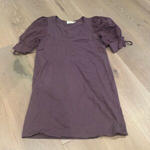 Nation LTD Women’s Size M Purple Puff Sleeve Dress